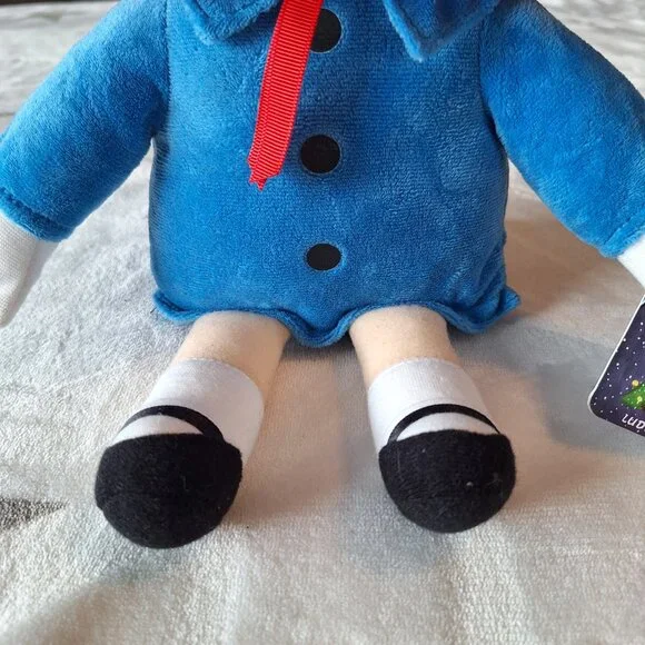 Kohls Cares Madeline Plush 12" Stuffed Doll Toy in Blue Dress & Yellow Hat - Picture 3 of 9